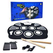 MukikiM Rock And Roll It - Drum Flexible and Portable Battery or USB pow... - £38.82 GBP