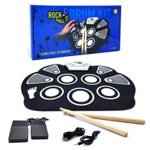 MukikiM Rock And Roll It - Drum Flexible and Portable Battery or USB pow... - £38.01 GBP