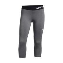 Nike Kids Girls  Dri-Fit Pro Training Capri Tights, Cool Grey, XS - $19.79