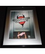 Underground Comedy 2011 11x14 Framed ORIGINAL Advertisement Vince Offer - £27.29 GBP