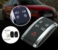 Remote Key Fob Shell Case Cover for JAGUAR XF 2009 2010 2011 2012 2013 XFR XK - £16.51 GBP