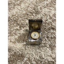 Vintage 1.25” Small CL-X15A 1996 Present Gift Box Roman Numeral Clock - ... - $21.73