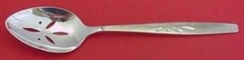 Will-O-Wisp by Oneida Sterling Silver Serving Spoon Pierced 8 1/2&quot; Original - £93.08 GBP