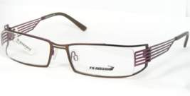 FX-HIRSCH 61001-3 BRONZE-BROWN / PURPLE EYEGLASSES GLASSES FRAME 54-17-1... - $951.31 MXN