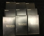 Betamax USED Sony Dynamicron L-750 Tapes Sold As Blanks 9ct YOUR Selection - $22.00