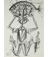 &quot;Fishing&quot; by Yossi Stern Signed Limited Edition of 200 Lithograph Print - $108.02 CAD
