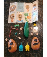 Vintage 1966 Hasbro Mr. Potato Head and Cooky Cucumber PARTS LOT INCOMPLETE - $24.95