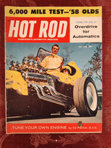 RARE HOT ROD Magazine July 1958 58 OLDS tests Buick Dragster - £17.08 GBP