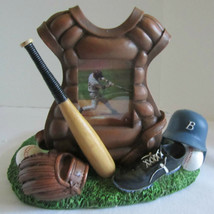Yankee Candle FATHER&#39;S DAY 2013 Baseball Softball Picture Jar Holder #1282233 - £33.59 GBP