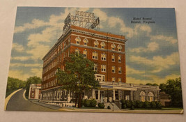 Vintage Postcard Unposted  Hotel Bristol VA - $3.80