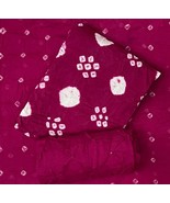 BNDJ-Pure Cotton Bandhej Suits-Cotton Suits-Unstitched Suit Set For Wome... - $1,123.29 MXN