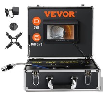 VEVOR Sewer Camera, 131 ft/40 m, 7&quot; Screen Pipeline Inspection Camera wi... - £322.27 GBP