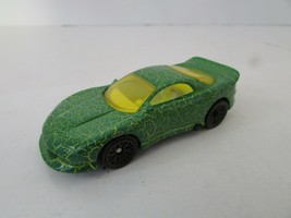 MATTEL HOT WHEELS DIECAST CAMERO GREEN CRACKLE PAINT YELLOW INT 1993   H2 - £2.84 GBP