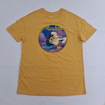 Aladdin Disney Tshirt Women&#39;s Tshirt Golden Mustard Purple White Blue XL - £19.84 GBP