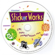 Sticker Works (PC-CD-ROM, 1998) For Windows - New Cd In Sleeve - £3.13 GBP