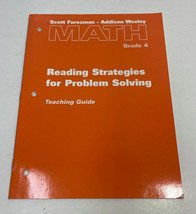 Reading Strategies for Problem Solving - Teaching Guide - Grade 4 - £11.79 GBP