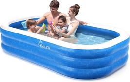 Inflatable Pool 92&#39;&#39; 56&#39;&#39; 20&#39;&#39; Inflatable Swimming Pool for Summer Water... - £104.77 GBP