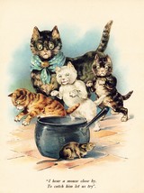 Decoration Poster.Home room wall art.Interior design.Cat mouse.Kittens.7147 - £13.74 GBP+