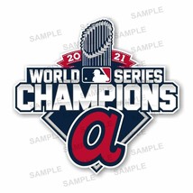 Atlanta Braves 2021 Champions  Precision Cut Decal - $3.46+