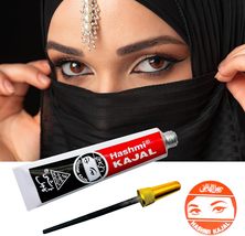  1 Tube Hashmi Black Eyeliner kajal Tube كحلة هاشمي تيوب - $15.80