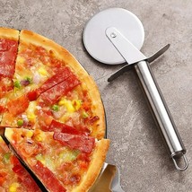 Premium Stainless Steel Pizza Wheel Knife To Perfect for Making Delicious Pies - £11.74 GBP