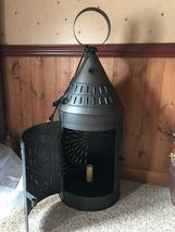 36-inch Tinner's Floor Lantern with Chisel in Kettle Black image 3