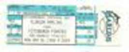 1996 Florida Marlins Opening Day FULL Ticket vs Pittsburgh - £34.02 GBP