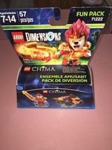 New Lego Dimensions Movie Fun Pack Legends Of Chima Laval 71222 Lion Rider Nip - £12.45 GBP