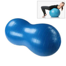 Peanut Yoga Ball Thickening Explosion-proof Sport Exercise Ball Massage Ball(Blu - £24.51 GBP