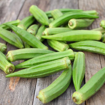 150 Clemson Spineless Okra Seeds Award-Winning, Ideal for Warm and Cool Climates - $7.98