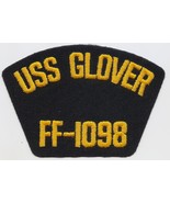 Vintage USN US Navy USS Glover FF-1098 NOS Embroidered Medium Size Iron-... - £3.14 GBP