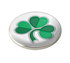 ASBRI IRISH SHAMROCK GOLF BALL MARKER - $3.44