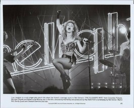 The Slugger&#39;s Wife original 1985 8x10 photo Lisa Langlois sings on stage - £9.56 GBP