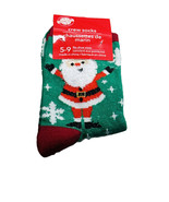 Christmas House Christmas Santa Crew Socks Fits Shoes 5-9 - $88.28 MXN