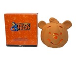 Vintage DISNEY Winnie The Pooh Lighted Terracotta Jack–O–Lantern Pumpkin - £44.37 GBP
