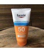 Eucerin Advanced Hydration W/Hyaluronic Acid&amp; Humectants 50SPF EXP:12/24 - £8.20 GBP