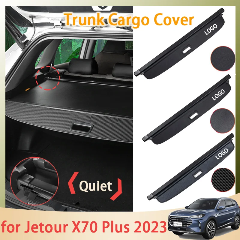 Trunk Cargo Cover for Jetour X70 Plus X70 EV 2021 2022 2023 2024 Accessories - £225.34 GBP+