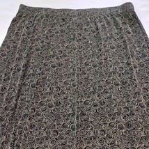 The Travel Collection Women Black & Gold Skirt Size 2X Measured Waist 34 image 3