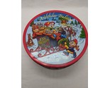 Vintage 1988 Keebler Company A Holiday Tradition 10&quot; Round Cookie Tin 135th - £30.43 GBP