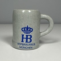 Hofbräuhaus München Stoneware Beer Mug Gerz Germany Mini - $5.93