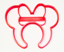 6x Minnie Mouse Ears Headband Fondant Cutter Cupcake Topper 1.75 IN USA FD3309 - $7.99