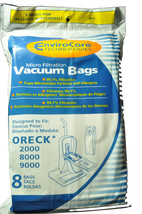 Oreck Vacuum Cleaner 2000, 8000, 9000 Bags O-80009 - £13.33 GBP