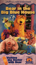 Bear In The Big Blue House-Visiting The Doctor W Bear(Vhs 2000)RARE-SHIPN24HOUR - £74.81 GBP