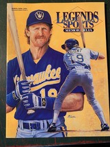 Milwaukee Brewers Robin Yount Legends Sports Magazine Cards March 1993 N... - £7.82 GBP