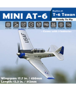RC Airplane Mini AT6 Texan Beginner Plane Gyro Aerobatic Trainer Aircraft RTF - $197.17 CAD