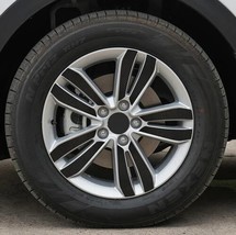 7 inch car styling carbon fiber car wheel hub decal sticker decoration 1set for kia kx5 thumb200