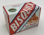 Vintage Bisquick Recipe Index Card Box Tin Metal Betty Crocker 1980 Repr... - £18.64 GBP