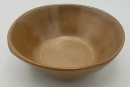 Vintage Frankoma Cereal/Dessert Bowl 5X Desert Gold/Sand 5.5 Inches MCM 60S 70S - $16.74