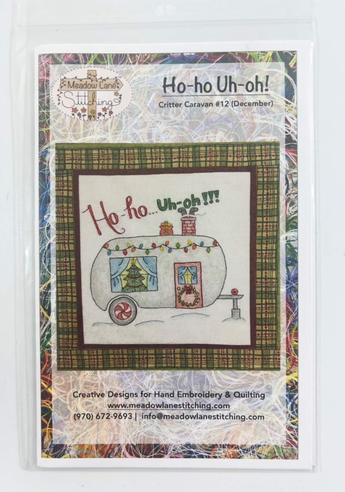 Meadow Lane Stitching Ho-Ho-Uh-Oh Quilt Pattern - $10.88