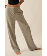 Premium Scuba High Waist Button Zip Up Fly Pants - $75.50